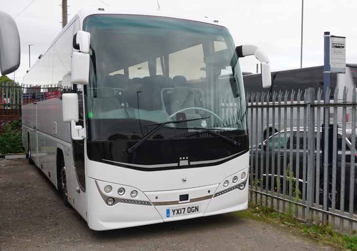 Turners Volvo B11R Plaxton YX17OGN